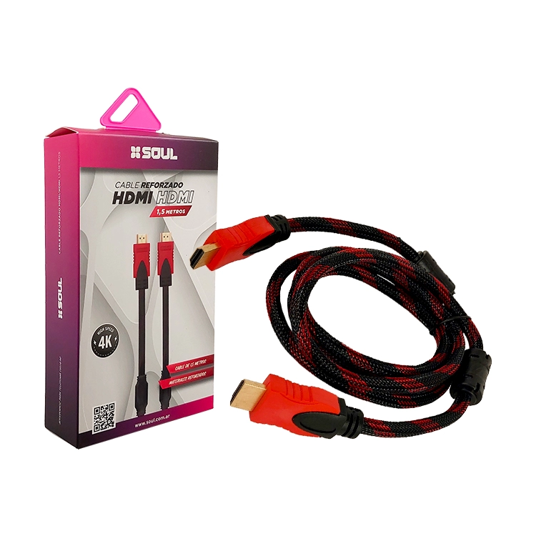 Cable HDMI - N01 Soul Reforzado 1.5mt Art.164-70182